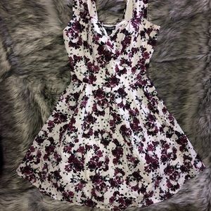 Hot Topic Corseted Floral Dress